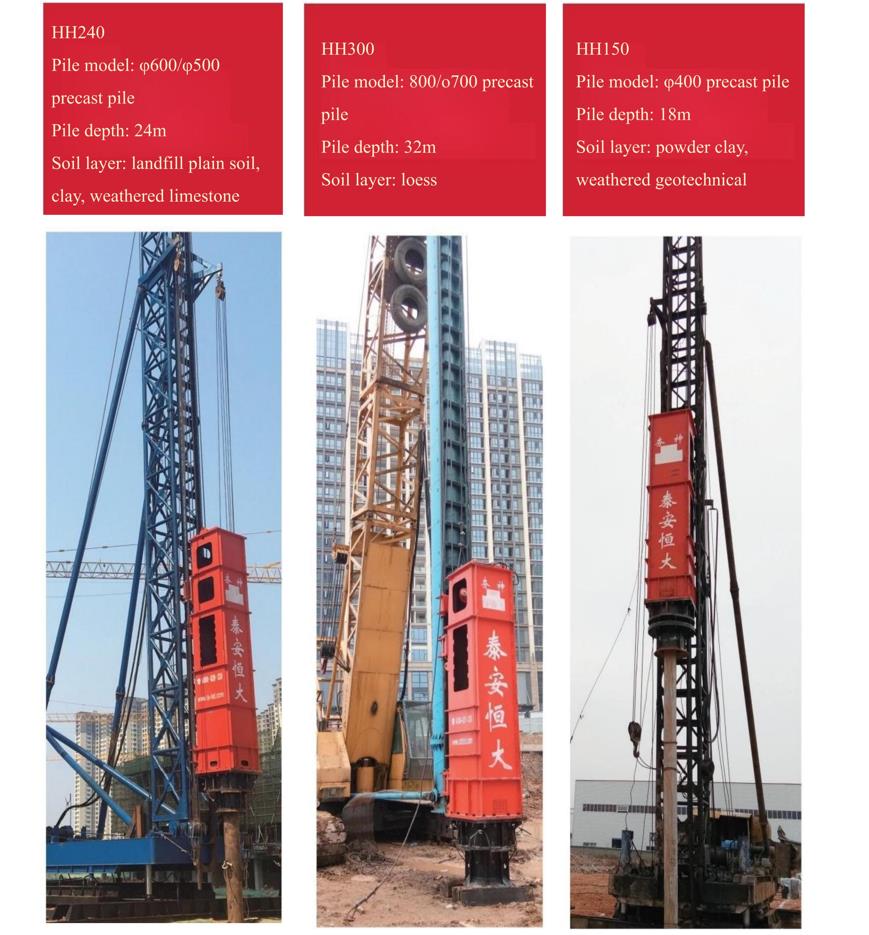 Hydraulic Piling Hammer Hydraulic Piling Hammer